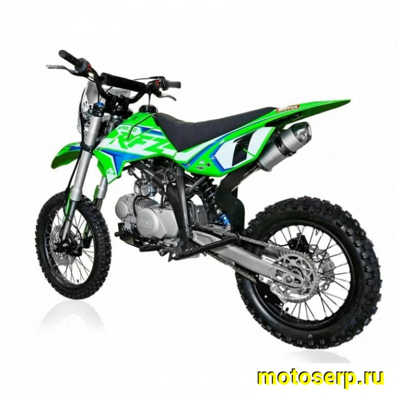 Купить  Питбайк Apollo RFZ START 125LE эл/кикстарт,17/14" (спортинв) (шт) (Motax купить с доставкой по Москве и России, цена, технические характеристики, комплектация фото  - motoserp.ru