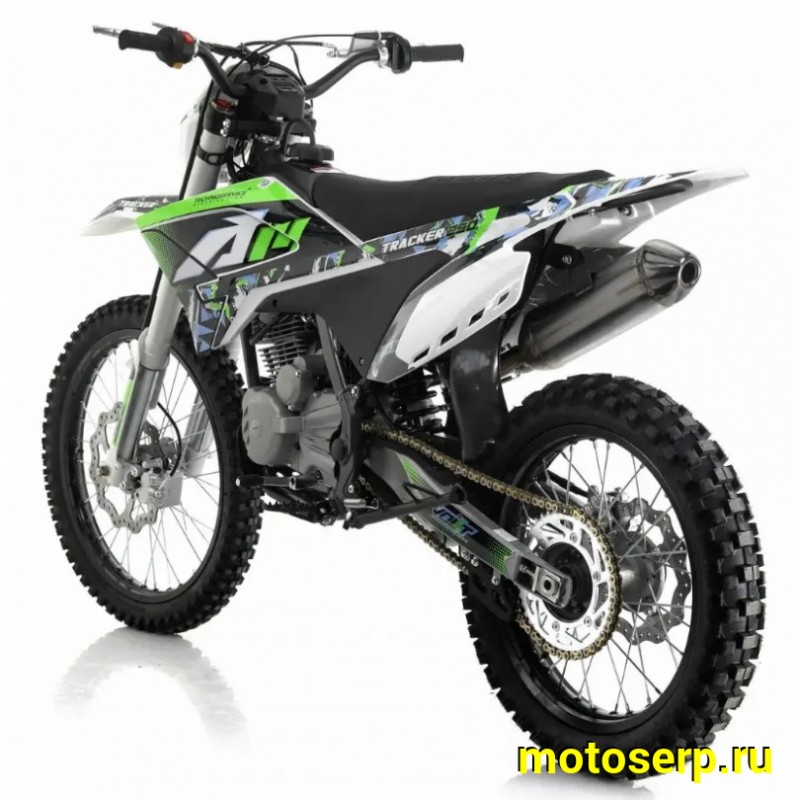 Купить  Мотоцикл Кросс/Эндуро Apollo Tracker 250 LE (спортинв), 21/18, 250сс, возд. охлажд (шт) (Motax купить с доставкой по Москве и России, цена, технические характеристики, комплектация фото  - motoserp.ru