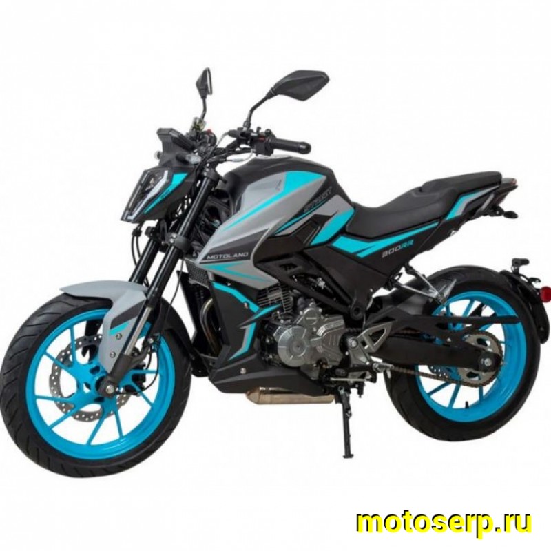 Купить  Мотоцикл Motoland NK 300 синий 17/17,  Диск/Диск, масл. радиатор.  (шт)  (ФОТО купить с доставкой по Москве и России, цена, технические характеристики, комплектация фото  - motoserp.ru