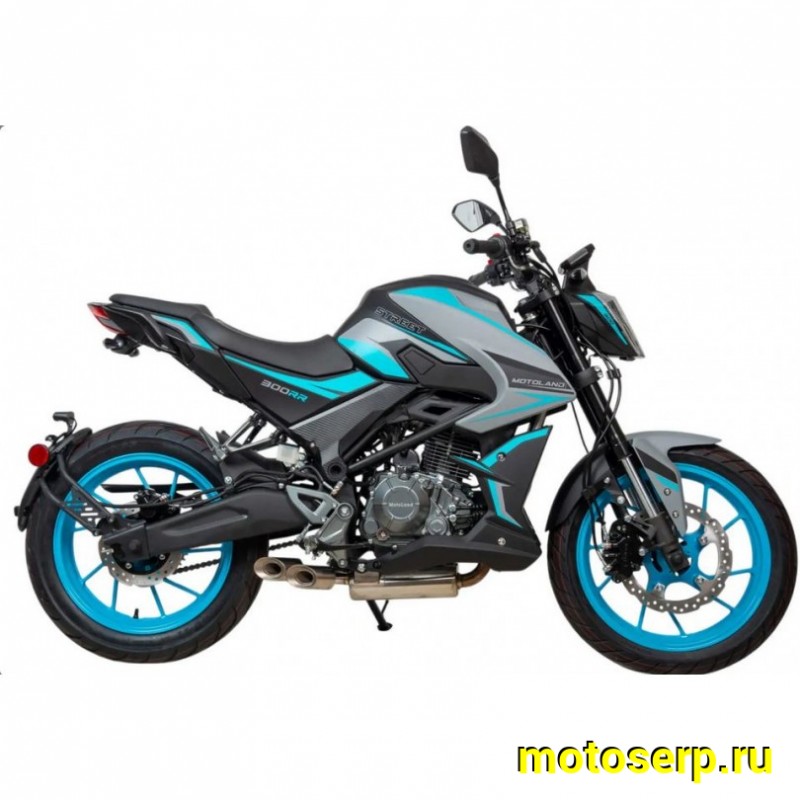 Купить  Мотоцикл Motoland NK 300 синий 17/17,  Диск/Диск, масл. радиатор.  (шт)  (ФОТО купить с доставкой по Москве и России, цена, технические характеристики, комплектация фото  - motoserp.ru