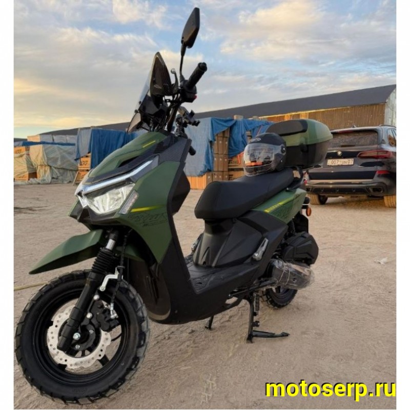 Купить  Скутер TeZZa VELAR EFI 50сс 13/13" ИНЖЕКТОР кофр (шт) 01500 (Еркаб купить с доставкой по Москве и России, цена, технические характеристики, комплектация фото  - motoserp.ru