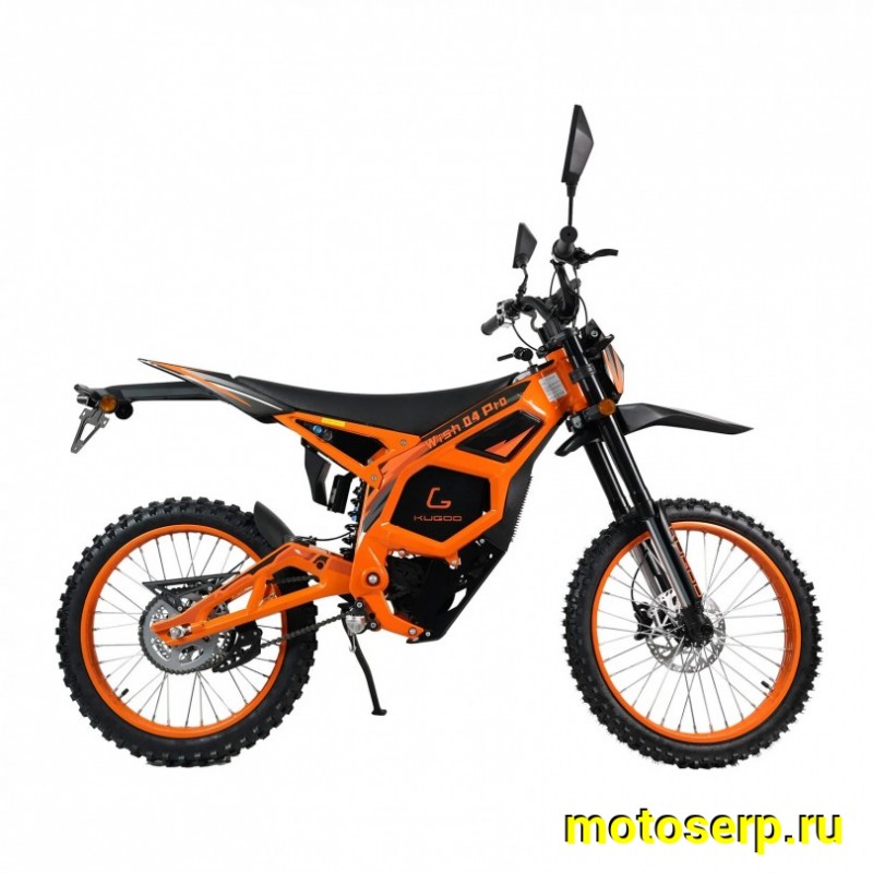 Купить  Электрокомплект KG WISH 04 PRO 5000 Ват, 72V 36Ah, колеса перед 19"/заднее 17", два аморт.,тормоза гидр.Disk (шт) купить с доставкой по Москве и России, цена, технические характеристики, комплектация фото  - motoserp.ru