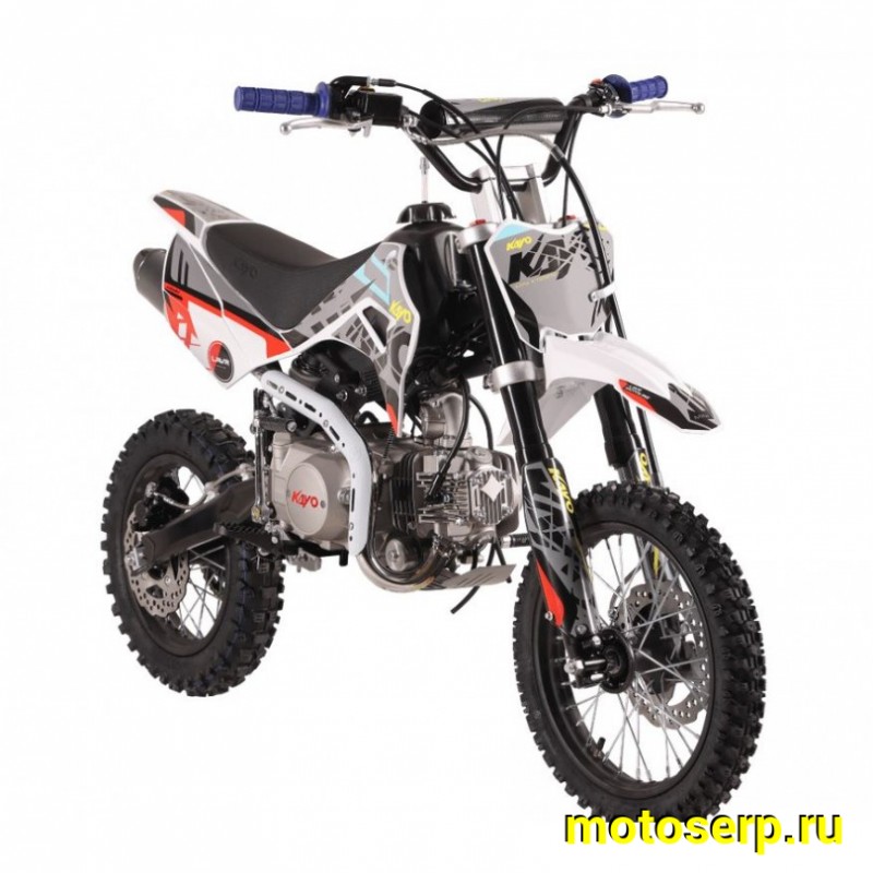 Купить  Питбайк KAYO Mini K125EM 14/12 (механ. сцепл., эл. стартер.) 2026г.  (шт) (SM купить с доставкой по Москве и России, цена, технические характеристики, комплектация фото  - motoserp.ru