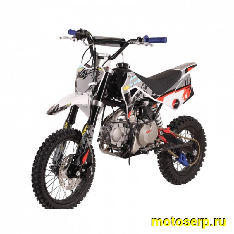 Купить  Питбайк KAYO Mini K125EM 14/12 (механ. сцепл., эл. стартер.) 2026г.  (шт) (SM купить с доставкой по Москве и России, цена, технические характеристики, комплектация фото  - motoserp.ru