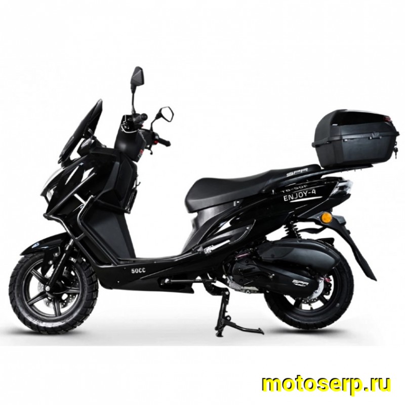 Купить  Скутер SPRMOTORS Enjoy T8-50F 12/12"диск/диск; кофр; дуги (шт) 01500 (SPR купить с доставкой по Москве и России, цена, технические характеристики, комплектация фото  - motoserp.ru