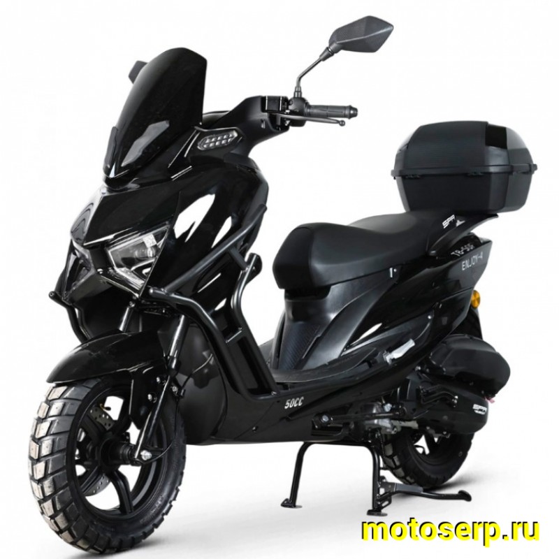 Купить  Скутер SPRMOTORS Enjoy T8-50F 12/12"диск/диск; кофр; дуги (шт) 01500 (SPR купить с доставкой по Москве и России, цена, технические характеристики, комплектация фото  - motoserp.ru