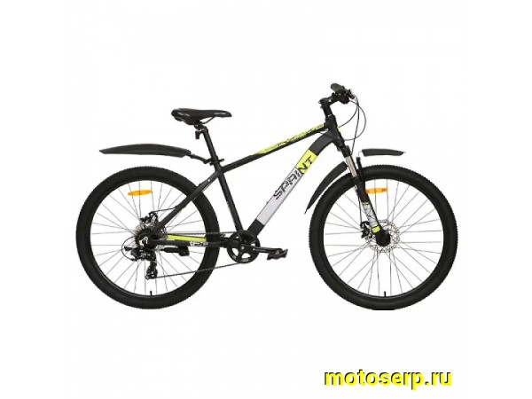 Купить  26" TECH TEAM SPRINT желтый (16&rdquo;) (ТЕЧ ТИМ СПРИНТ) 26&rdquo;; горный; 7ск; рама-алюм; тормоз-Disk (шт) (ART  купить с доставкой по Москве и России, цена, технические характеристики, комплектация фото  - motoserp.ru
