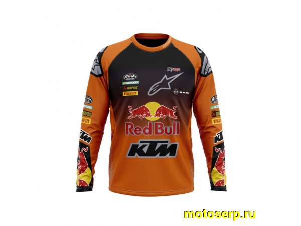 Купить  Джерси (футболка для мотокросса) V-RUS AlpineStars Herlings MX GP для детей (цвет:  (орнжевый/черный (детский) рост 146 (шт) (МотоЯ купить с доставкой по Москве и России, цена, технические характеристики, комплектация фото  - motoserp.ru