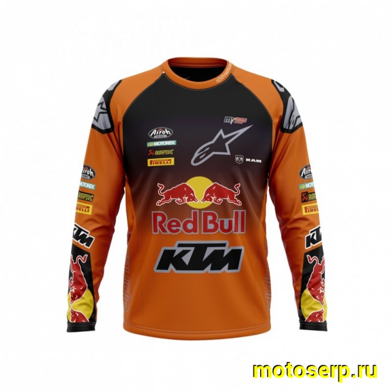 Купить  Джерси (футболка для мотокросса) V-RUS AlpineStars Herlings MX GP для детей (цвет:  (орнжевый/черный (детский) рост 158 (шт) (МотоЯ купить с доставкой по Москве и России, цена, технические характеристики, комплектация фото  - motoserp.ru
