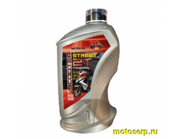 Купить  Масло K.A.T. Scooter STREET 2T синтетик. для  скутеров 1л (шт) (KAT  купить с доставкой по Москве и России, цена, технические характеристики, комплектация фото  - motoserp.ru