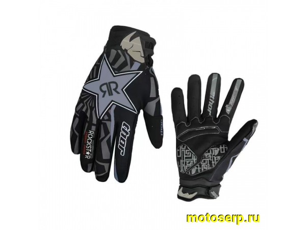 Купить  Перчатки  Thor Rockstar черный/серый р-р (XL) (пар) (Кокурин  купить с доставкой по Москве и России, цена, технические характеристики, комплектация фото  - motoserp.ru