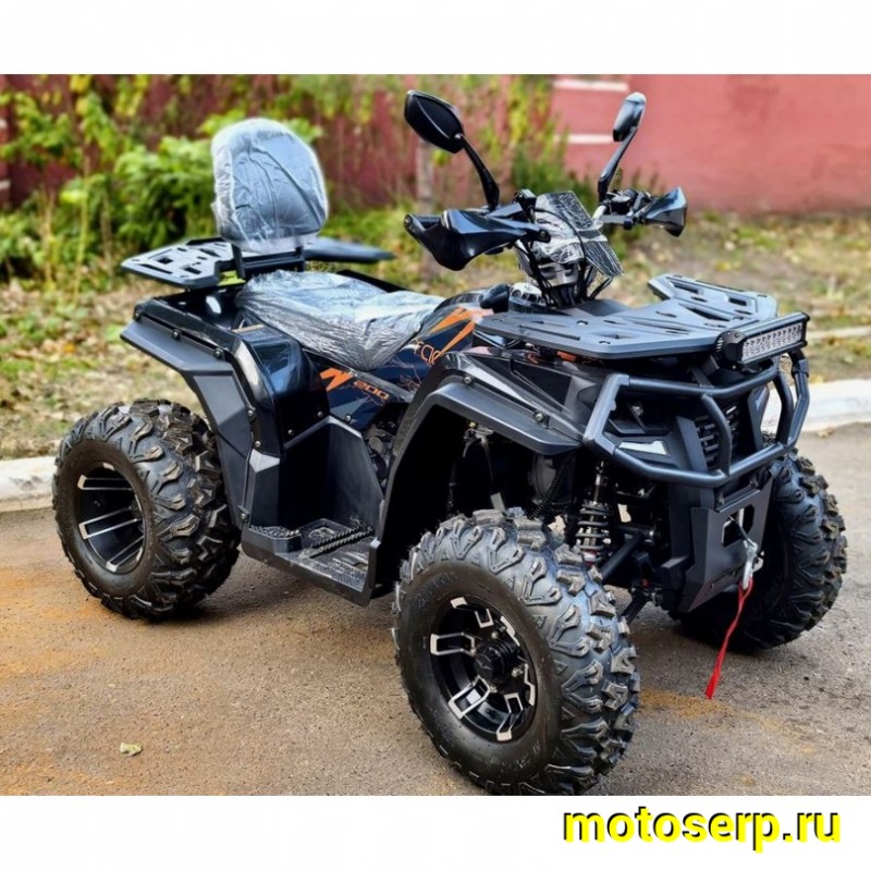 Купить  200cc Комплект запчастей для сборки YACOTA VIKING LONG 200 PRO утилит., баланс. вал, тормоза на руле, лит. колеса 10", лебедка (шт) (ФОТО купить с доставкой по Москве и России, цена, технические характеристики, комплектация фото  - motoserp.ru