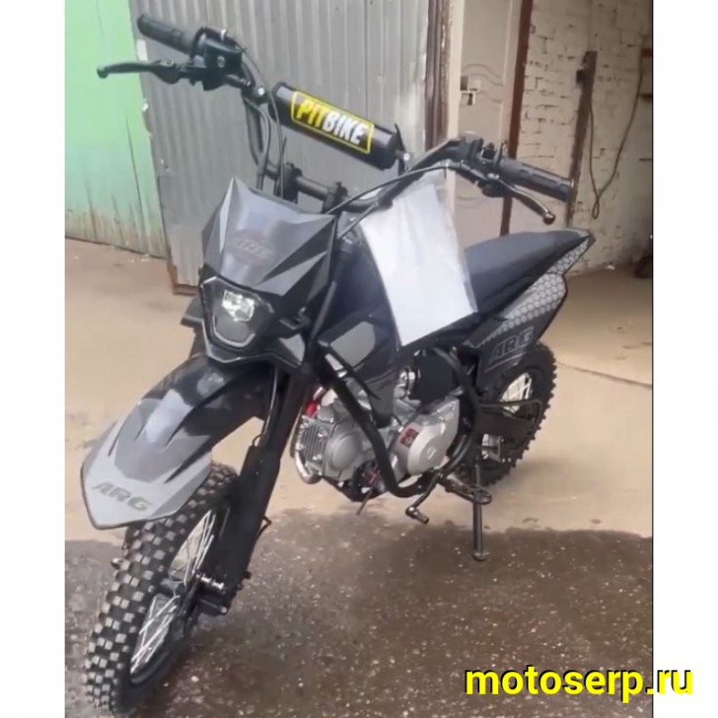 Купить  Питбайк AGR 125cc 14/12 (17/14" встанут) мех. эл/кикстарт, дупл. рама, быстосъем. сиден, неломайки, пульт КТМ, ув. бак (шт) купить с доставкой по Москве и России, цена, технические характеристики, комплектация фото  - motoserp.ru