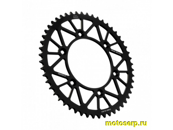 Купить  Звезда ведущая (520-52) JTA897.52BLK (алюминий) (JTA897.52BLK) (шт) (TS купить с доставкой по Москве и России, цена, технические характеристики, комплектация фото  - motoserp.ru