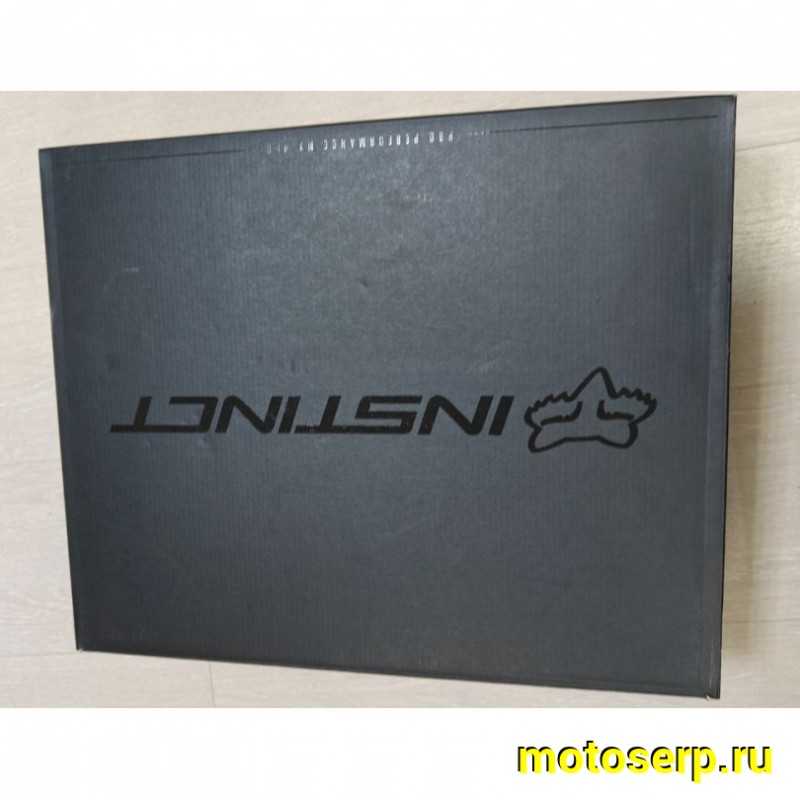 Купить  Мотоботы кросс. Fox Instinct Black/White 10; р-р 42" (модель 2020г) Б/У  (пар) (Fox Н66543 купить с доставкой по Москве и России, цена, технические характеристики, комплектация фото  - motoserp.ru