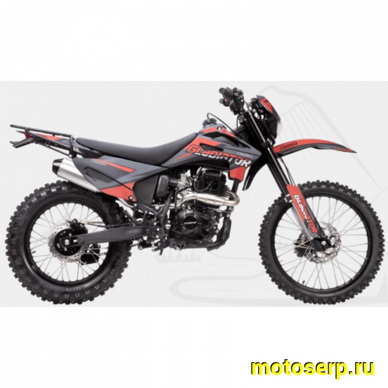 Купить  Мотоцикл Кросс/Эндуро Gladiator C2, 250cc, 172FMM, 21/18", диск/диск (шт)  купить с доставкой по Москве и России, цена, технические характеристики, комплектация фото  - motoserp.ru