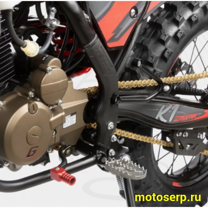 Купить  Мотоцикл Кросс/Эндуро Gladiator K1, 250cc, 165FMM, 21/18", диск/диск (шт)  купить с доставкой по Москве и России, цена, технические характеристики, комплектация фото  - motoserp.ru