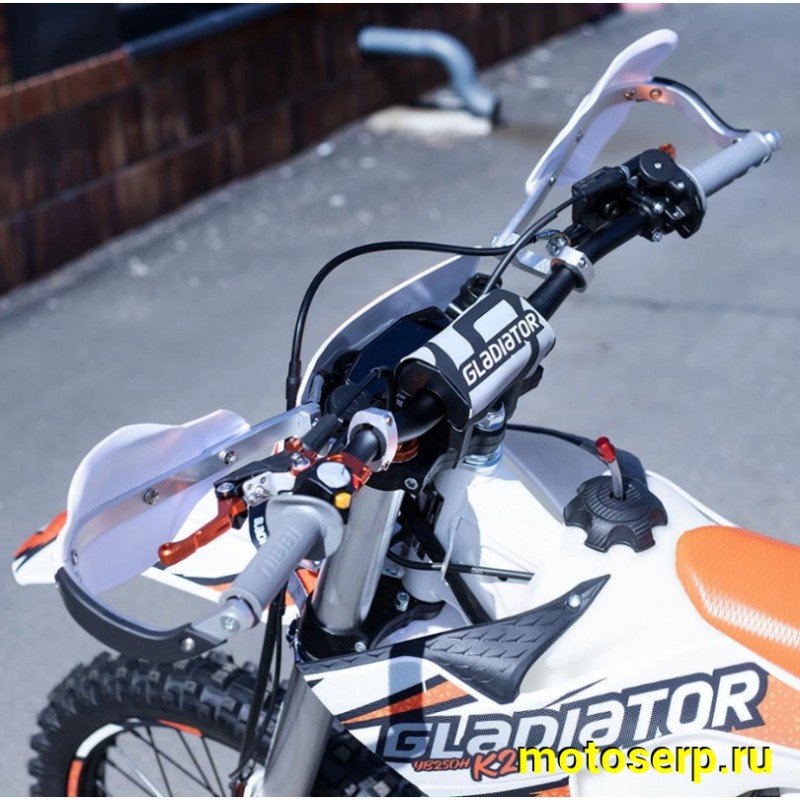Купить  Мотоцикл Кросс/Эндуро Gladiator K2, 250cc,  LC171YMM (YB250H) 4х клапанный, 21/18", диск/диск (шт)  купить с доставкой по Москве и России, цена, технические характеристики, комплектация фото  - motoserp.ru