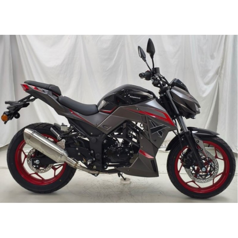 Купить  Мопед YAMASAKI SCORPION NS EFI + ЦПГ 125сс 2026г. ЧЕРНЫЙ/КРАСНЫЙ; 4Т; 50cc; 17"литые; 4пер, эл. старт; ИНЖЕКТОР (шт) 01250 купить с доставкой по Москве и России, цена, технические характеристики, комплектация фото  - motoserp.ru