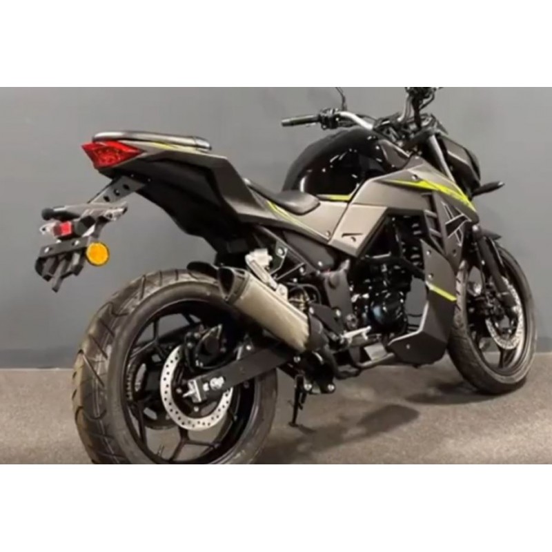 Купить  Мопед YAMASAKI SCORPION NS EFI + ЦПГ 125сс 2026г.  ЧЕРНЫЙ/ЗЕЛЕНЫЙ; 4Т; 50cc; 17"литые; 4пер, эл. старт; ИНЖЕКТОР (шт) 01250 купить с доставкой по Москве и России, цена, технические характеристики, комплектация фото  - motoserp.ru