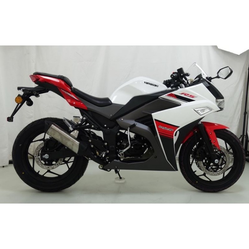 Купить  Мопед YAMASAKI SCORPION RS EFI + ЦПГ 125сс 2026г. БЕЛЫЙ/КРАСНЫЙ, 4Т; 50cc; 17"литые; 4пер, эл. старт; ИНЖЕКТОР (шт) 01250 купить с доставкой по Москве и России, цена, технические характеристики, комплектация фото  - motoserp.ru