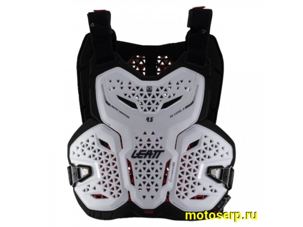 Купить  Защита тела (жилет защитный) Leatt Chest Protector 4.5 Evo White (XXL) 2026 (шт) (Fox УТ-5025202402 купить с доставкой по Москве и России, цена, технические характеристики, комплектация фото  - motoserp.ru