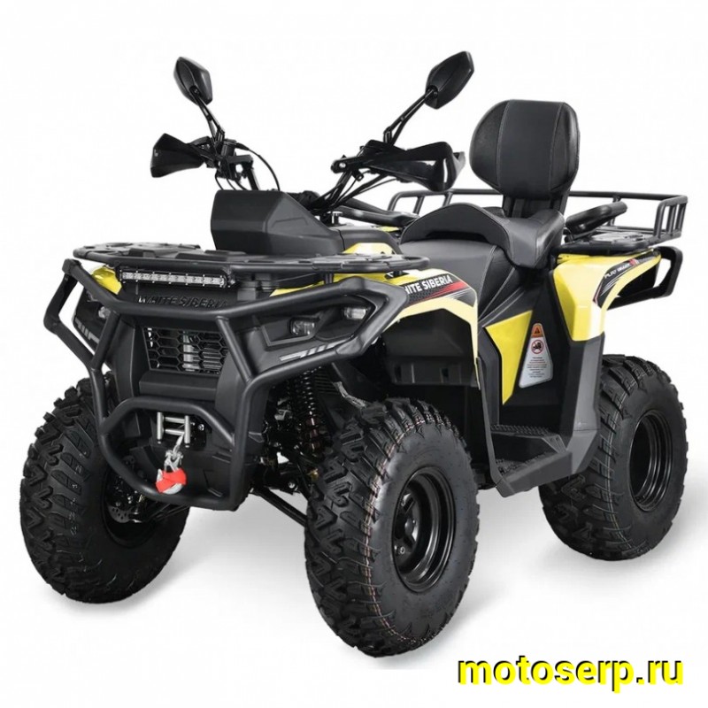 Купить  320cc Квадроцикл WHITE SIBERIA BARS 320CC PRO утилитарный 4&times;2, цепь, карб., 320сс 2026г. 10"/10"  (шт) (SIBERIA купить с доставкой по Москве и России, цена, технические характеристики, комплектация фото  - motoserp.ru