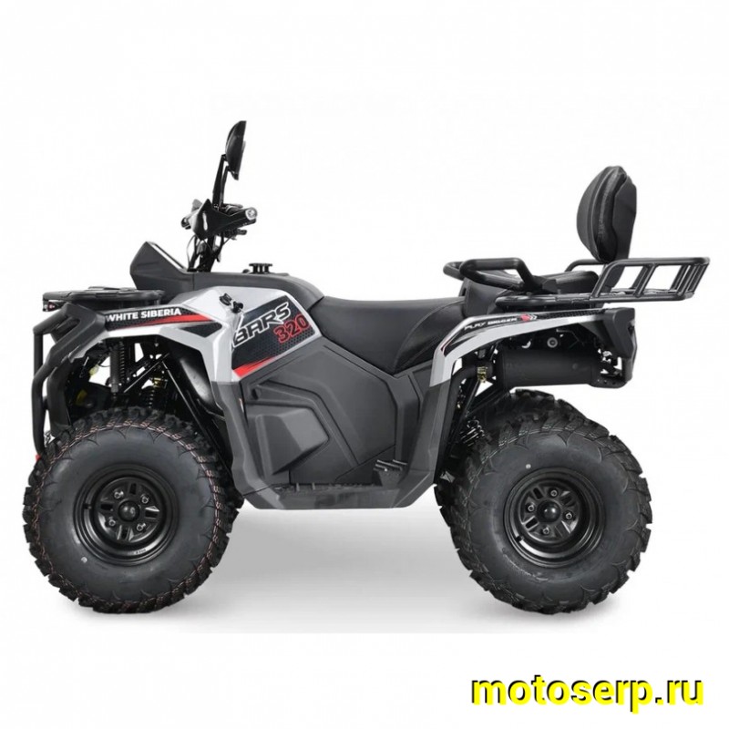 Купить  320cc Квадроцикл WHITE SIBERIA BARS 320CC PRO утилитарный 4&times;2, цепь, карб., 320сс 2026г. 10"/10"  (шт) (SIBERIA купить с доставкой по Москве и России, цена, технические характеристики, комплектация фото  - motoserp.ru