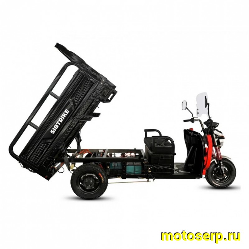 Купить  Электрокомплект Трайк (трицикл) ГРУЗОВОЙ WHITE SIBERIA SIBTRIKE 1.5 1500W 60V48Ah (трехрехколесный)  (шт)  купить с доставкой по Москве и России, цена, технические характеристики, комплектация фото  - motoserp.ru