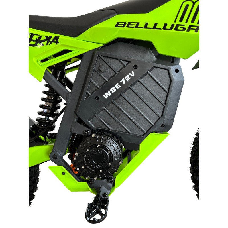 Купить  Электрокомплект Пит. BELLUGA 002 6000 Ват, 72V 27Ah, колеса перед 19"/заднее 17", два аморт.,тормоза гидр.Disk (шт) купить с доставкой по Москве и России, цена, технические характеристики, комплектация фото  - motoserp.ru