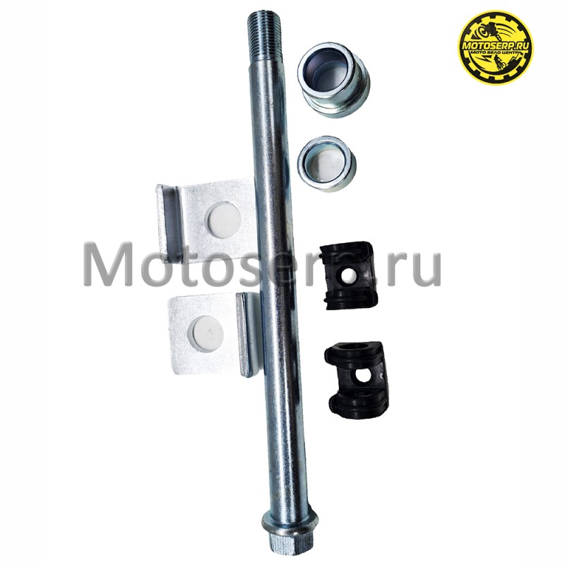Купить  Ось заднего колеса M17x1,5x240mm (втулки+натяжители) Athlete, Sport 003, Grizzly (шт) (Regul 306502/1  купить с доставкой по Москве и России, цена, технические характеристики, комплектация фото  - motoserp.ru