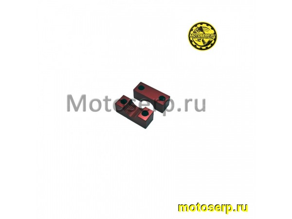 Купить  Крепление (кронштейн, хомут, зажим руля) (GRIZLIK SL PREMIUM) (2024) D22,2mm, Крепление руля верхнее красная (пара) (MOTAX 00-00014670 купить с доставкой по Москве и России, цена, технические характеристики, комплектация фото  - motoserp.ru