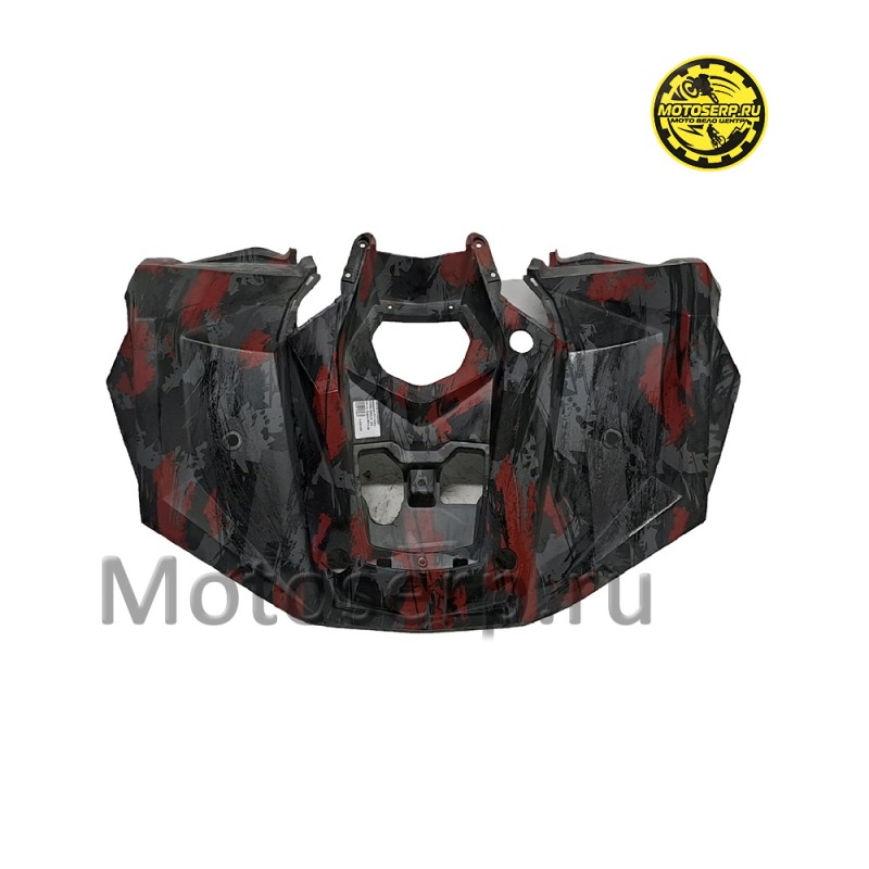 Купить  Пластик основной передний ATV 300cc MOTAX GRIZLIK 300 , Сян-чу, Kugoo K5 и др. КРАСНЫЙ (пластик кузова, корпусной)  (шт)  (Motax (0 купить с доставкой по Москве и России, цена, технические характеристики, комплектация фото  - motoserp.ru