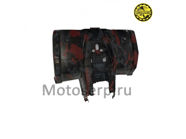 Купить  Пластик основной задний ATV 200cc MOTAX GRIZLIK T200 / T200 LUX, Motoland Wild Track и др. КРАСНЫЙ КАМУФЛЯЖ (пластик кузова, корпусной) (шт) (Motax (0 купить с доставкой по Москве и России, цена, технические характеристики, комплектация фото  - motoserp.ru