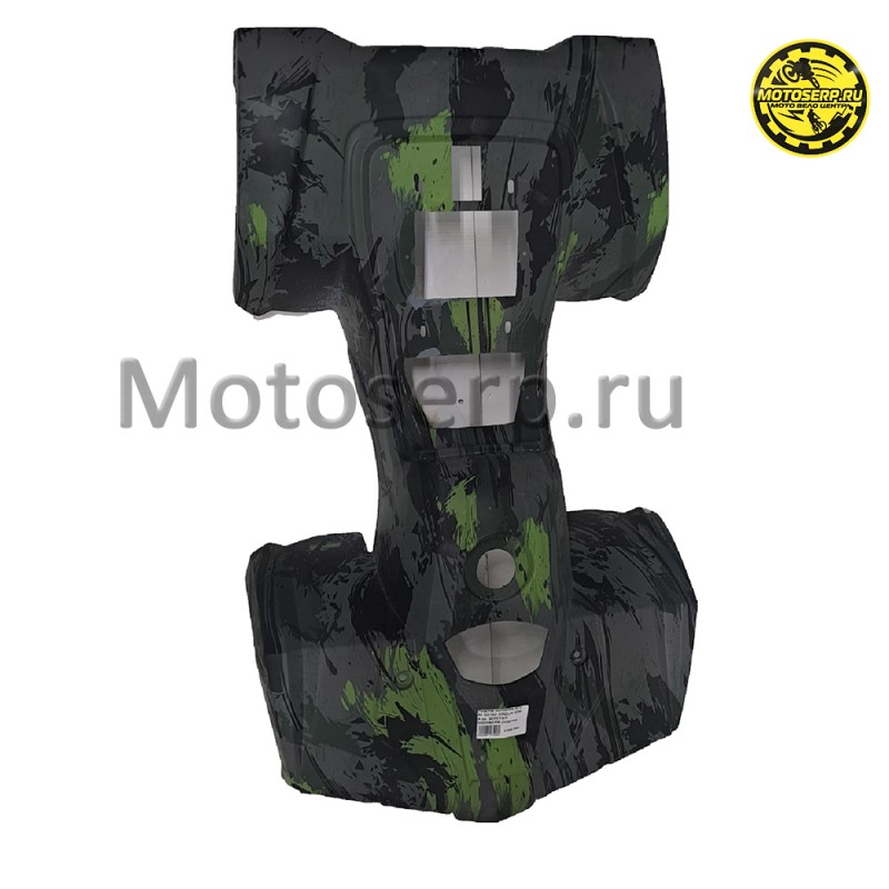 Купить  Пластик основной ATV 50 MOTAX GRIZLIK MINI и др. ЗЕЛЕНЫЙ КАМУФЛЯЖ (пластик кузова, корпусной) (шт) (Motax (0 купить с доставкой по Москве и России, цена, технические характеристики, комплектация фото  - motoserp.ru