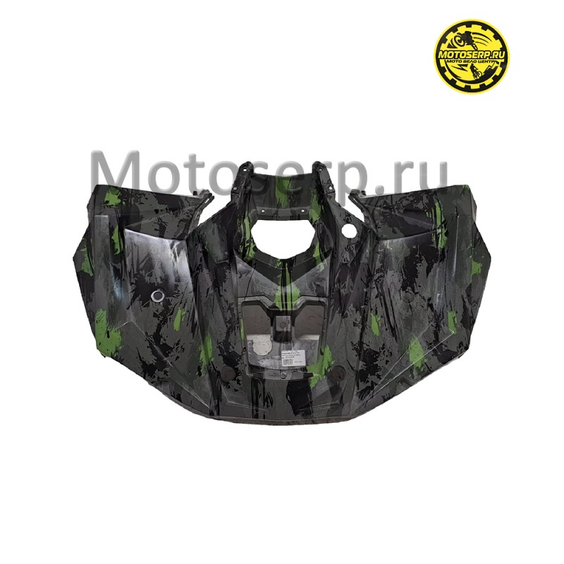 Купить  Пластик основной передний ATV 300cc MOTAX GRIZLIK 300 и др. ЗЕЛЕНЫЙ КАМУФЛЯЖ (пластик кузова, корпусной) (шт)  (Motax (0 купить с доставкой по Москве и России, цена, технические характеристики, комплектация фото  - motoserp.ru