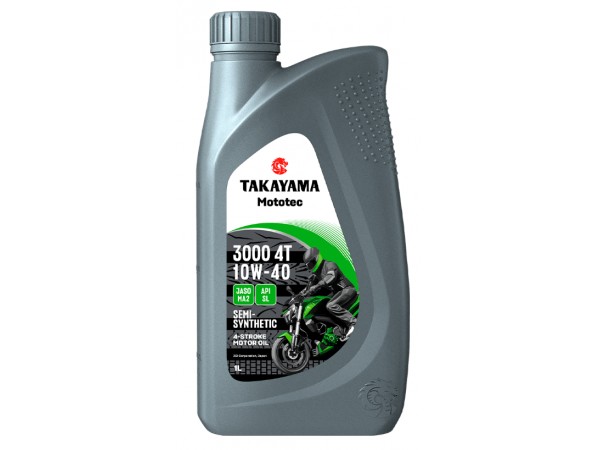 Купить  Масло Takayama Mototec 3000 10w40 4т. 1л (шт) (Takayama 6056098 купить с доставкой по Москве и России, цена, технические характеристики, комплектация фото  - motoserp.ru