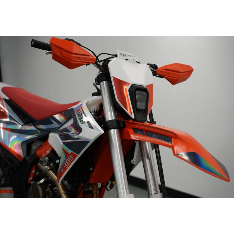 Купить  Мотоцикл Кросс/Эндуро Loncin X-Spurs 300L (YBS300) 4Т, карб., охл. жидк., 21"/18" (шт) купить с доставкой по Москве и России, цена, технические характеристики, комплектация фото  - motoserp.ru