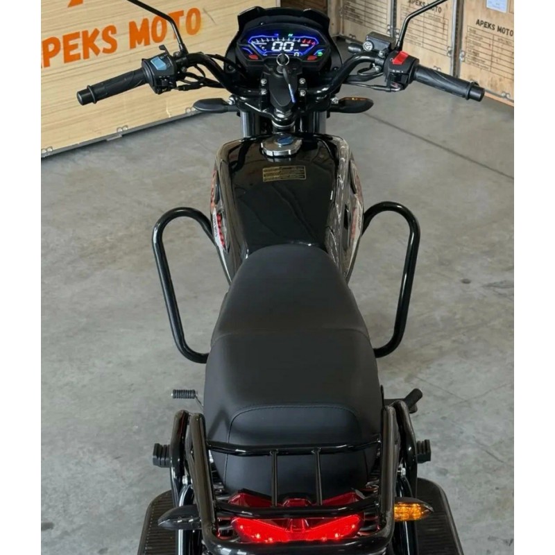Купить  Мопед APEKS CLASSIC, 4т.,50cc, колеса 18"/18"; 4пер., эл. старт/кик. (шт) (01500 купить с доставкой по Москве и России, цена, технические характеристики, комплектация фото  - motoserp.ru