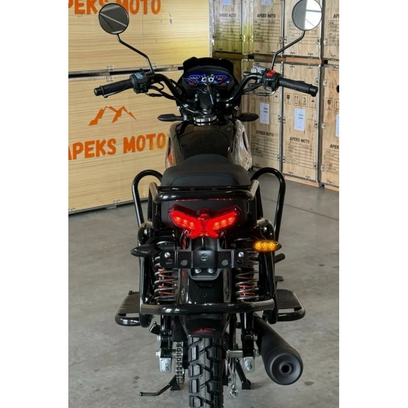 Купить  Мопед APEKS CLASSIC, 4т.,50cc, колеса 18"/18"; 4пер., эл. старт/кик. (шт) (01500 купить с доставкой по Москве и России, цена, технические характеристики, комплектация фото  - motoserp.ru