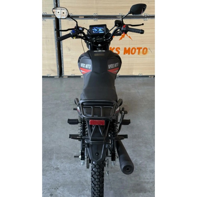 Купить  Мопед APEKS TYPE R, 4т.,50cc, колеса 18"/18"; 4пер., эл. старт/кик. (шт) (01250  купить с доставкой по Москве и России, цена, технические характеристики, комплектация фото  - motoserp.ru