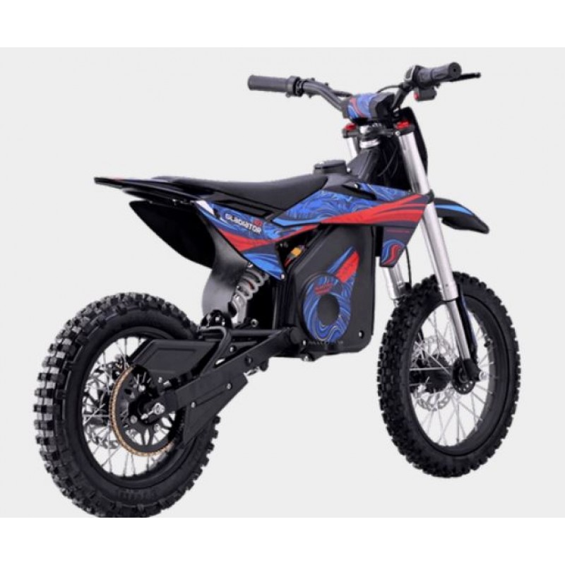 Купить  Электрокомплект Пит. Gladiator E7  2000 Ват, 48V колеса перед 14"/заднее 12", два аморт.,тормоза гидр.Disk (шт) купить с доставкой по Москве и России, цена, технические характеристики, комплектация фото  - motoserp.ru