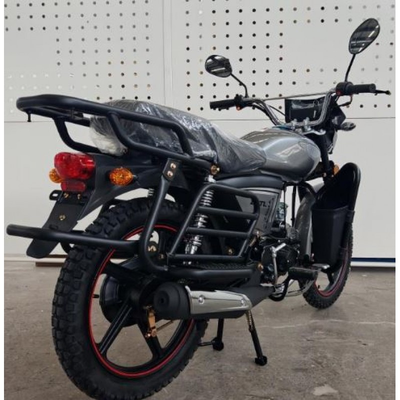 Купить  Мопед MM RAID INTERNATIONAL 4т.,50cc, колеса 17"/17"; 4пер., эл. старт/кик., бараб/бараб, (шт) купить с доставкой по Москве и России, цена, технические характеристики, комплектация фото  - motoserp.ru