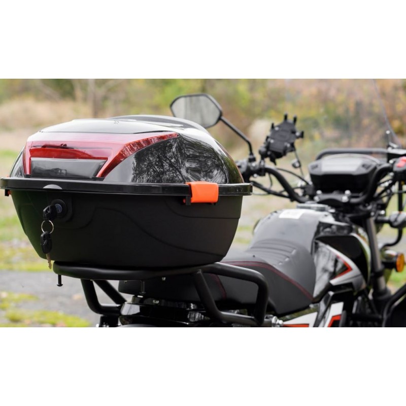 Купить  Мотоцикл ROCKOT QUEST 2.0 150сс. 18"/18", диск/бараб, кофр, дуги с карман, откидные багажники (шт) купить с доставкой по Москве и России, цена, технические характеристики, комплектация фото  - motoserp.ru