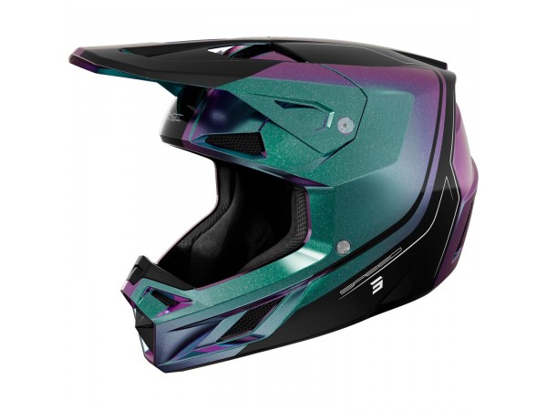 Купить  Шлем Кросс Shot SPEED FURY CAMELEON GLOSSY (L) (GAL A05-21OB-D01 купить с доставкой по Москве и России, цена, технические характеристики, комплектация фото  - motoserp.ru