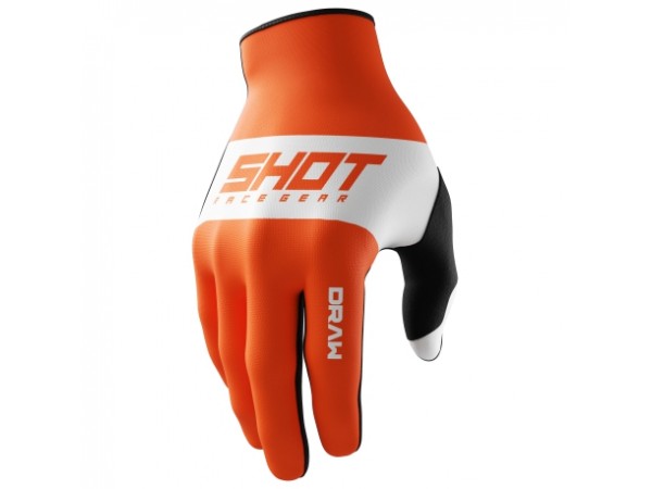 Купить  Перчатки Shot Draw Sky Orange Color (M) (пар) (GAL A06-13D1-A07 купить с доставкой по Москве и России, цена, технические характеристики, комплектация фото  - motoserp.ru