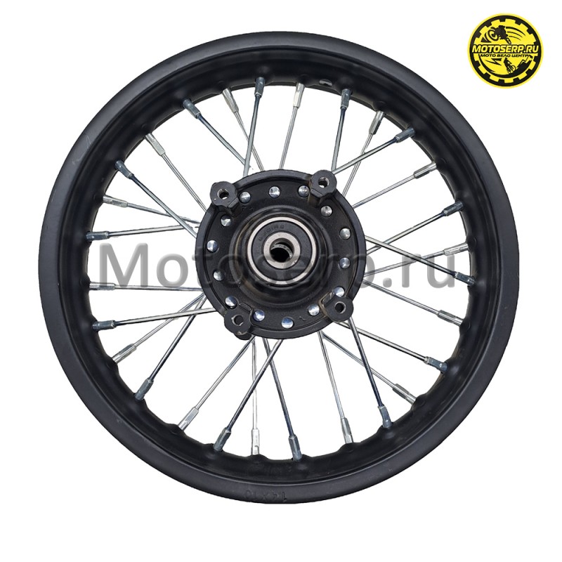 Купить  Колесо 10" заднее (диск колеса) спицованное 1,4-10" (ось 12mm) (шт) (MOTAX  купить с доставкой по Москве и России, цена, технические характеристики, комплектация фото  - motoserp.ru