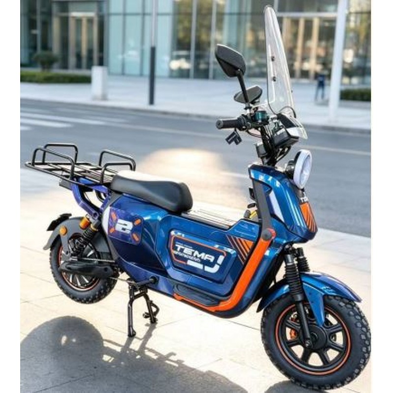 Купить  Электрокомплект Скут. TEMA U2 1500 Вт 60V32Ah.,колеса 12", два аморт.,тормоза гидр.Диск (шт)  купить с доставкой по Москве и России, цена, технические характеристики, комплектация фото  - motoserp.ru