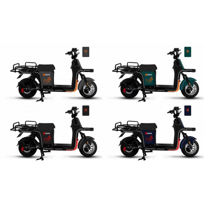 Купить  Электрокомплект Скут. XTREME U2 1500 Вт 60V40Ah.,колеса 12", два аморт.,тормоза гидр.Диск (шт) (KZ купить с доставкой по Москве и России, цена, технические характеристики, комплектация фото  - motoserp.ru
