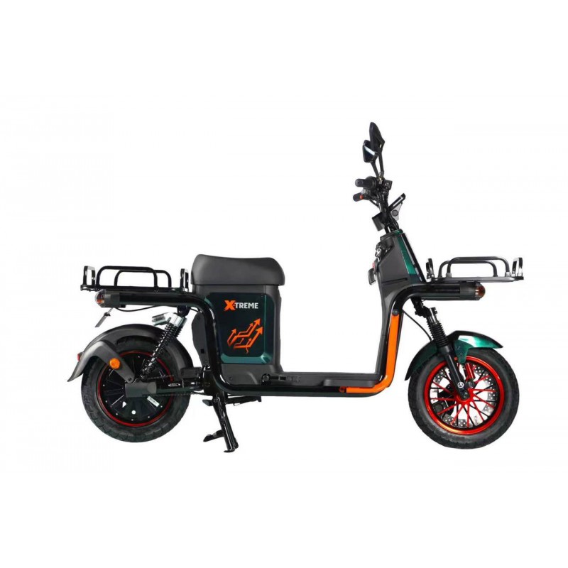 Купить  Электрокомплект Скут. XTREME U2 1500 Вт 60V40Ah.,колеса 12", два аморт.,тормоза гидр.Диск (шт) (KZ купить с доставкой по Москве и России, цена, технические характеристики, комплектация фото  - motoserp.ru